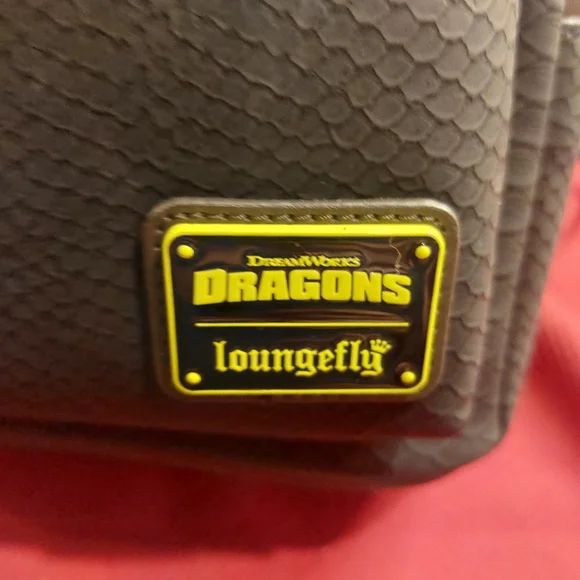 Loungefly How to Train Your Dragon Toothless Textured Mini Backpack - Picture 3 of 9